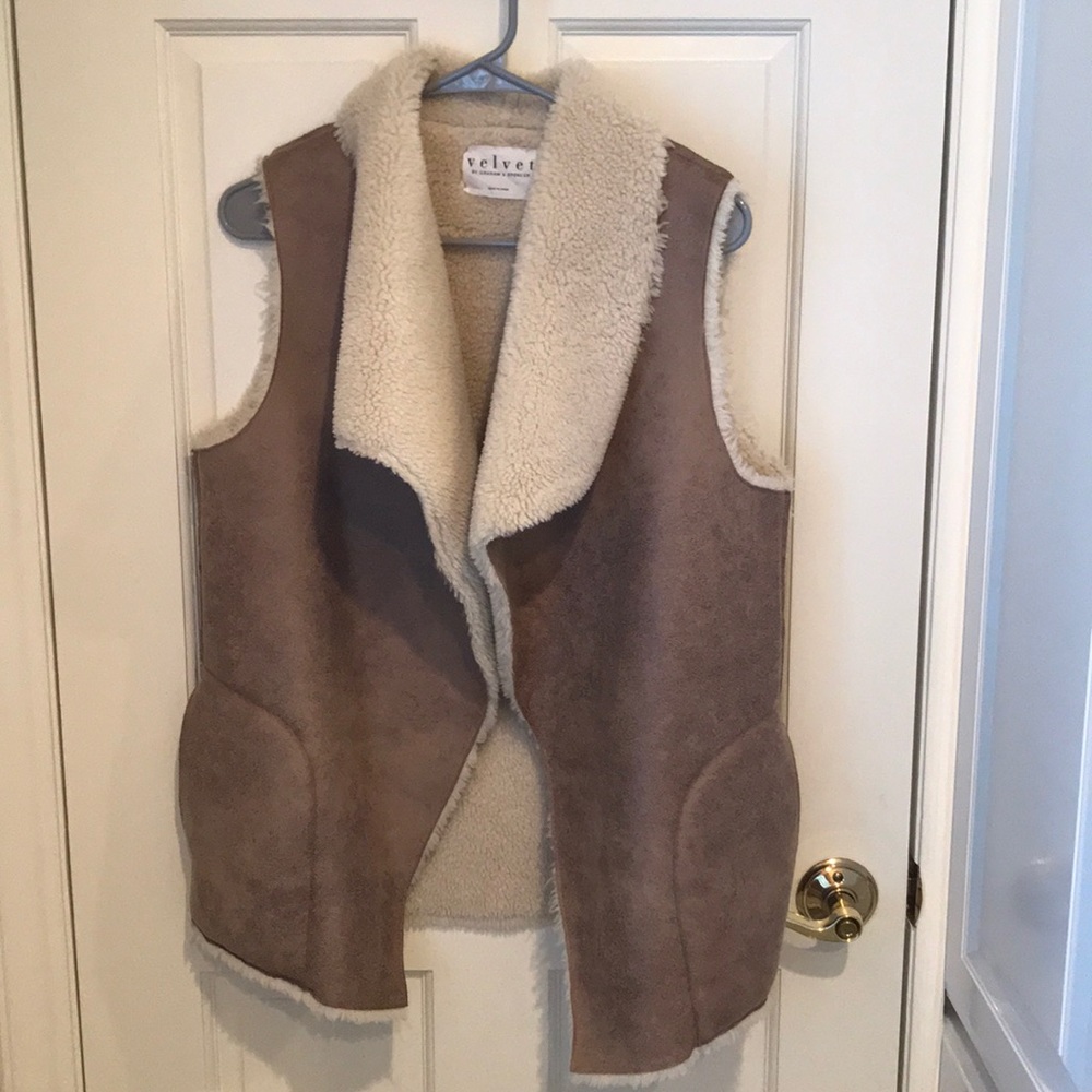 Velvet by Graham & Spencer vest Small